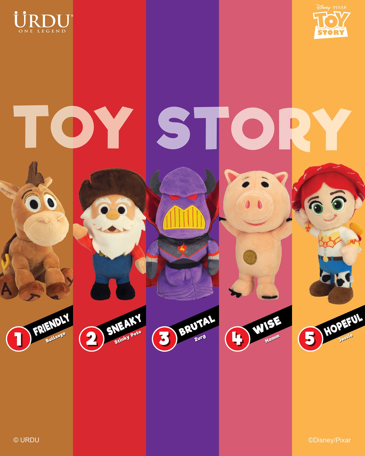 URDU / Disney Action Softoy Series Part 14 - Toy Story (B)