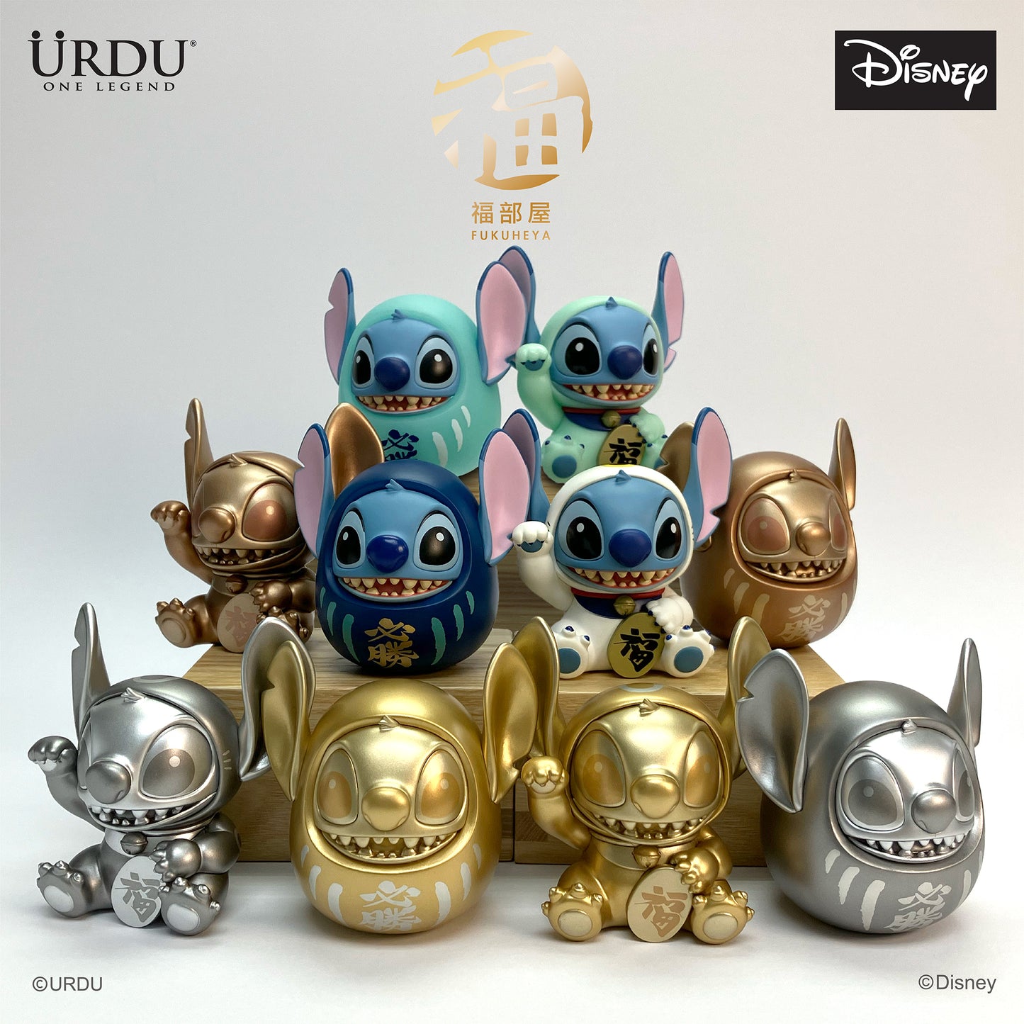 URDU / Disney Fukuheya Lucky Blind Box Series 2 - Stitch