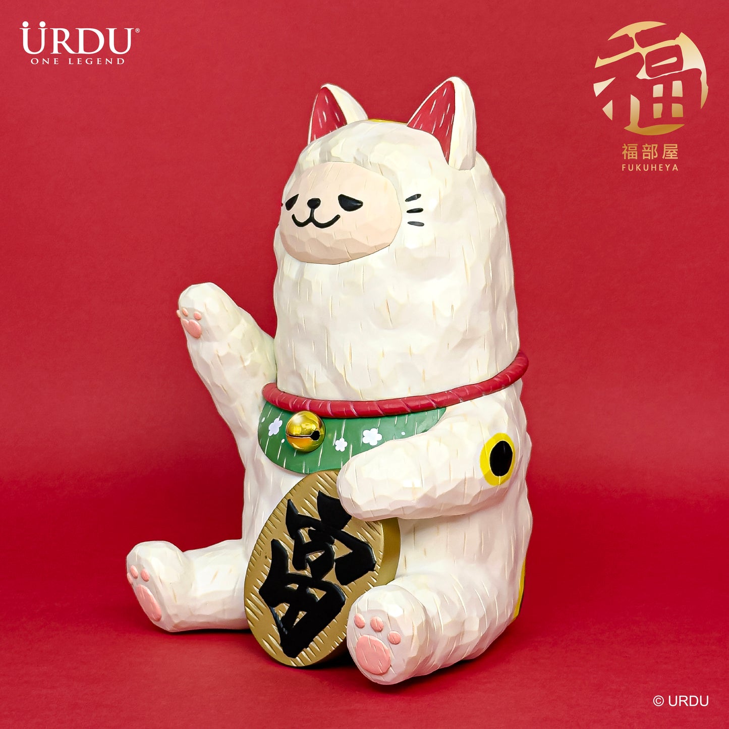 URDU FUWAFUWA FUKUHEYA Maneki Neko - Alpaca