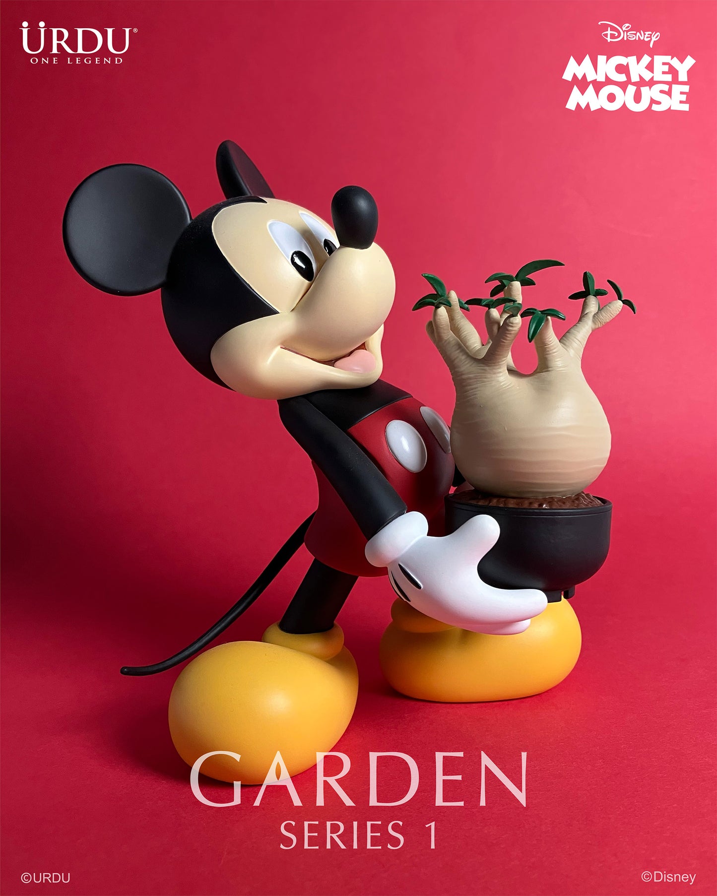 URDU / Disney 7 Inch Garden Series 1 - Mickey Mouse (Color Ver.)