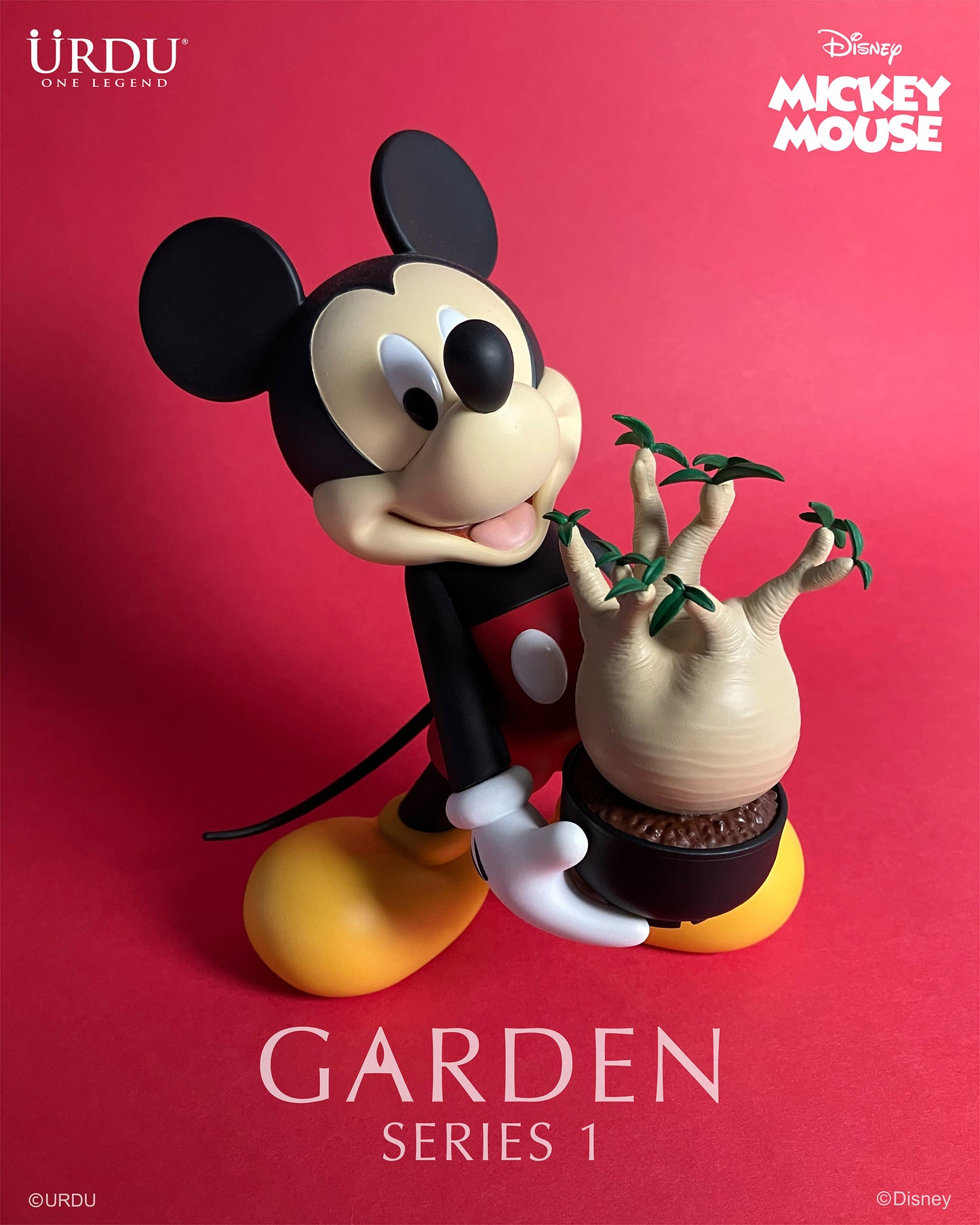 URDU / Disney 7 Inch Garden Series 1 - Mickey Mouse (Color Ver.)
