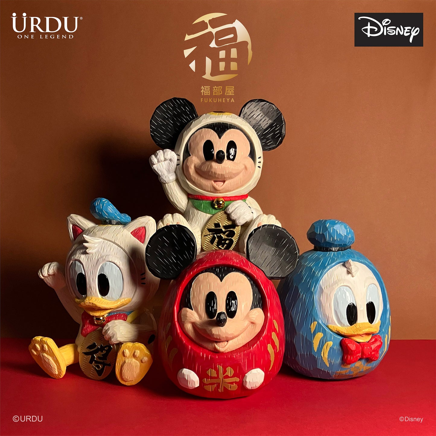 URDU / Disney Fukuheya Daruma - Donald Duck (Original)