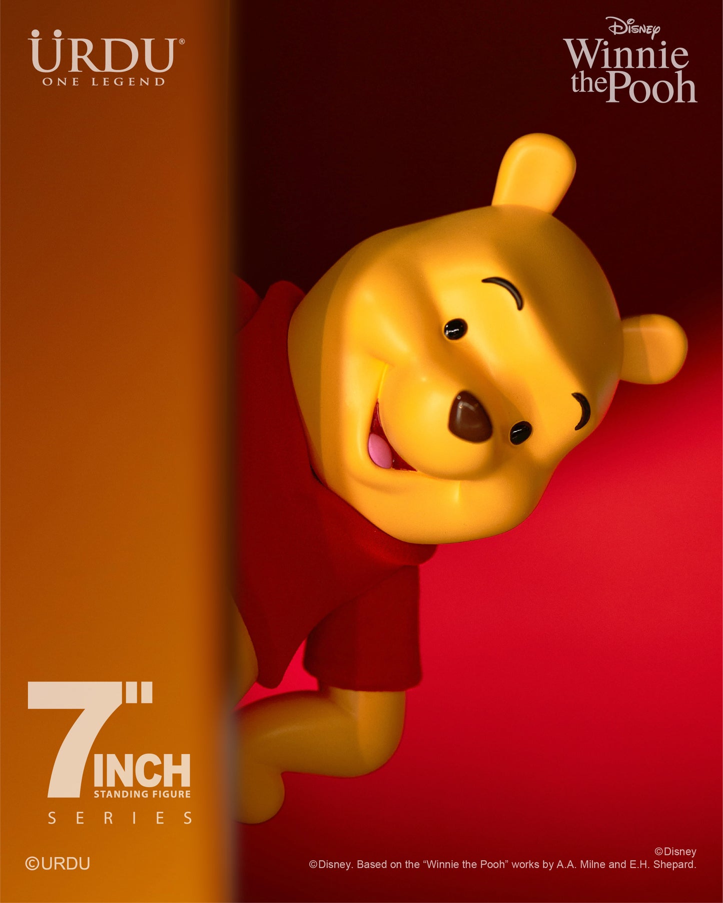 URDU / Disney 7 Inch Standing Figure - Winnie the Pooh