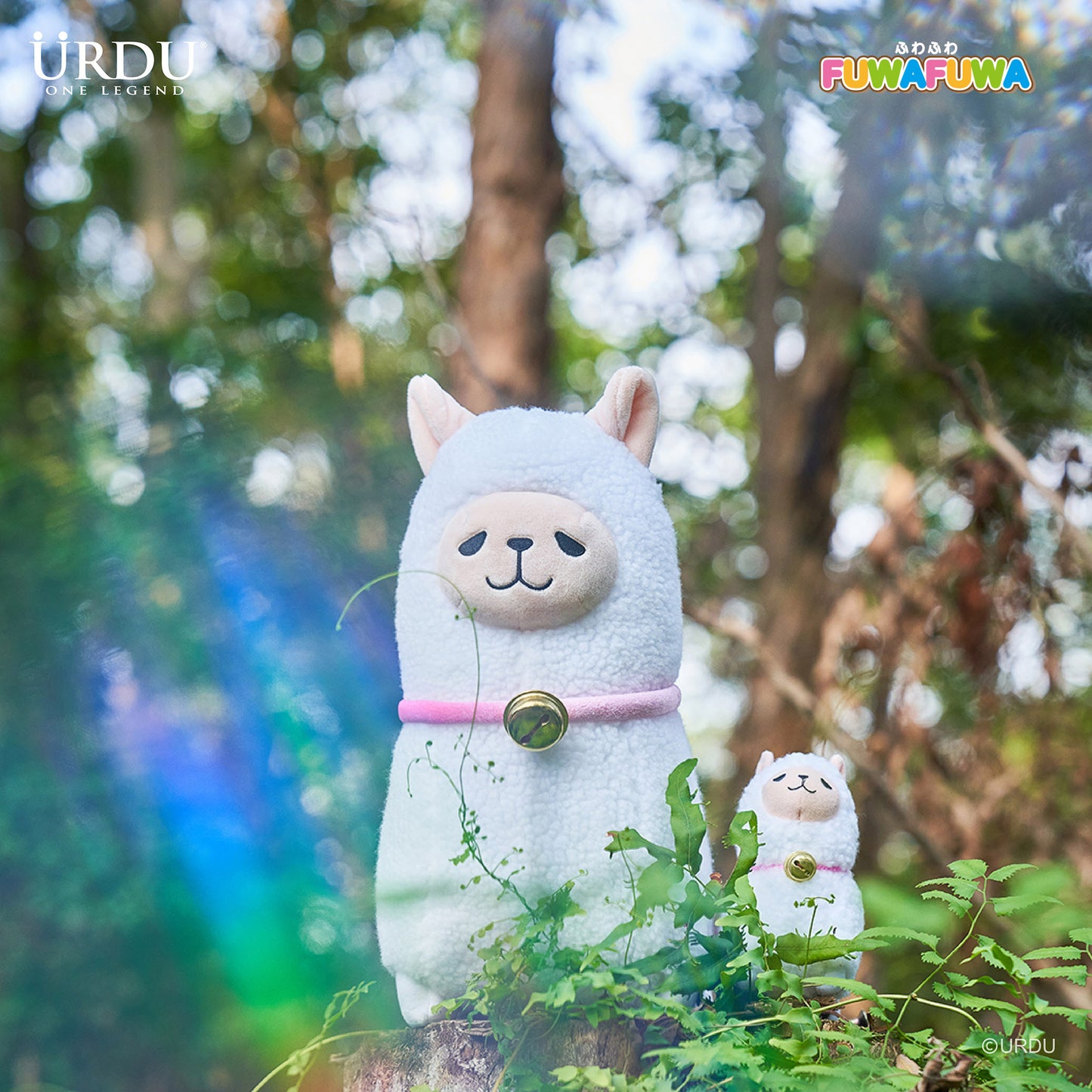 URDU FUWAFUWA Plush Series - Alpaca (White)
