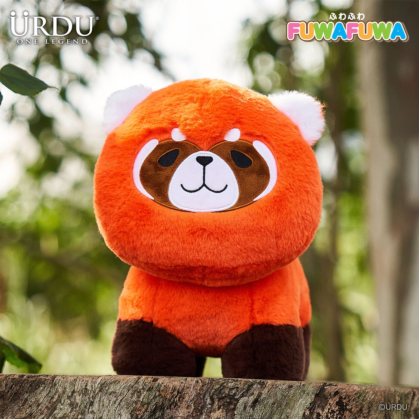 URDU FUWAFUWA Plush Series - Bear (Red Panda)